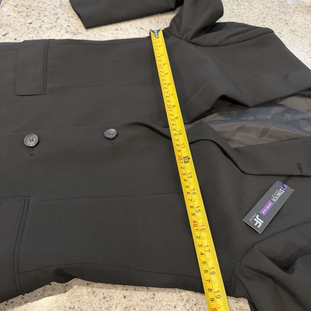 Men's JF J. Ferrar Ultra Comfort Slim Fit Suit Jacket - Black - 38 Reg - NWT